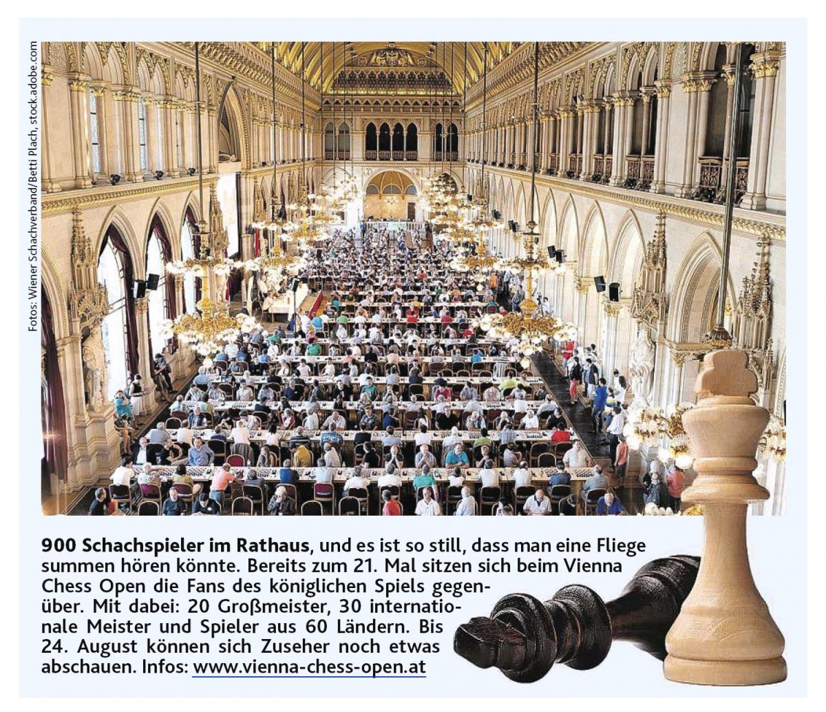 XXI. International Vienna Chess Open – 17–24. August 2019, Vienna, Austria